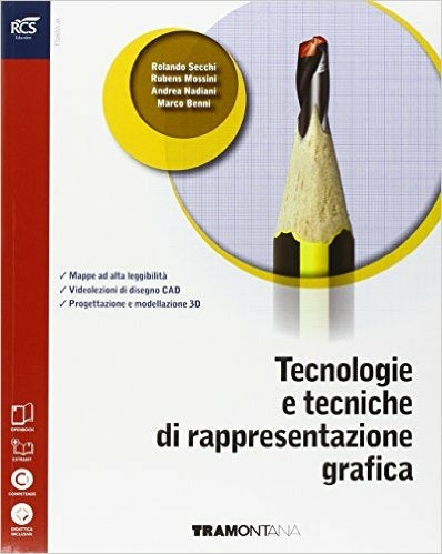 Copertina del libro TECNOLOGIE E TECNICHE DI RAPPRESENTAZION Immagine principale del prodotto