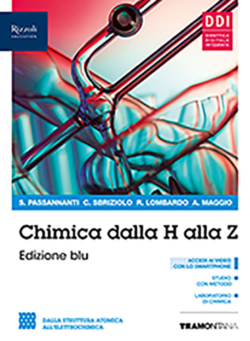 Copertina del libro CHIMICA DALLA H ALLA Z ED. BLU ED. MISTA