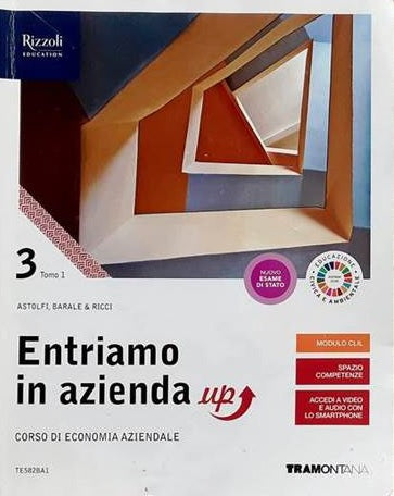 Copertina del libro ENTRIAMO IN AZIENDA UP 3 ED. MISTA Immagine principale del prodotto
