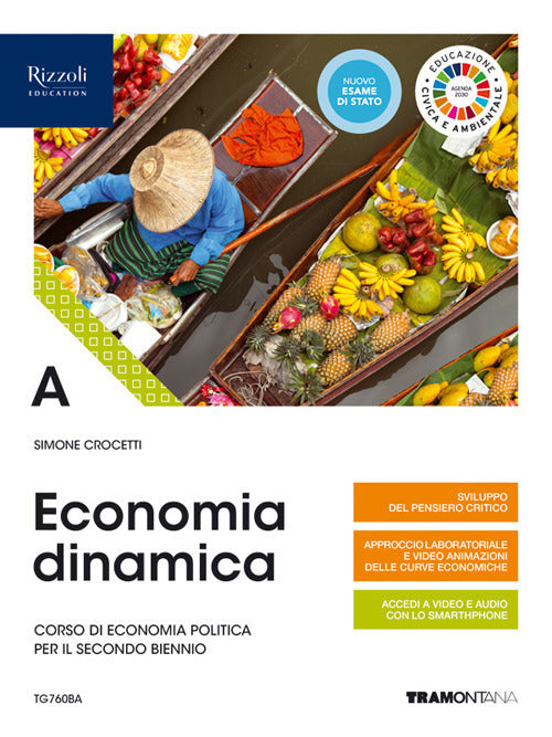 Copertina del libro ECONOMIA DINAMICA A ED. MISTA Immagine principale del prodotto