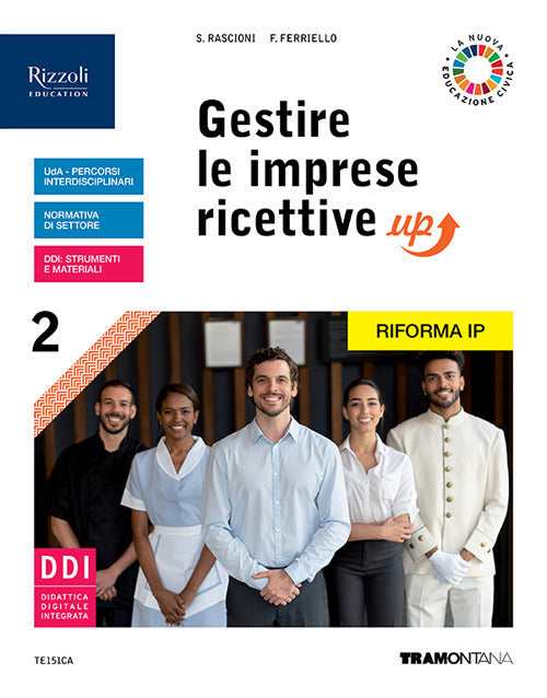 Copertina del libro GESTIRE LE IMPRESE RICETTIVE UP 2 ED. MI Immagine principale del prodotto