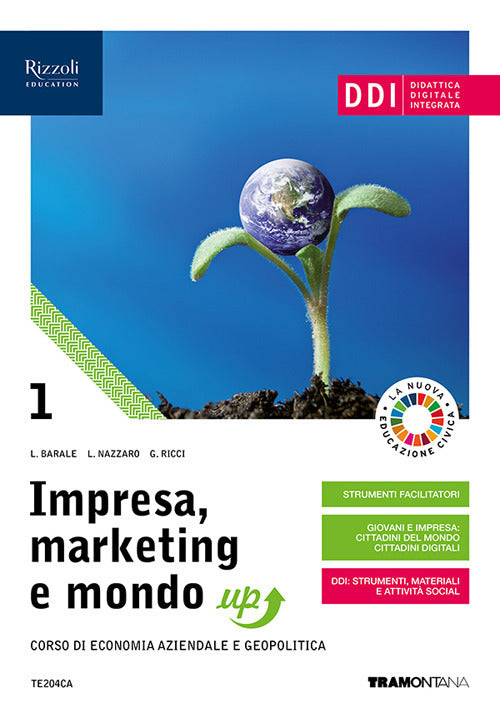 Copertina del libro IMPRESA MARKETING E MONDO UP 1 ED. MISTA