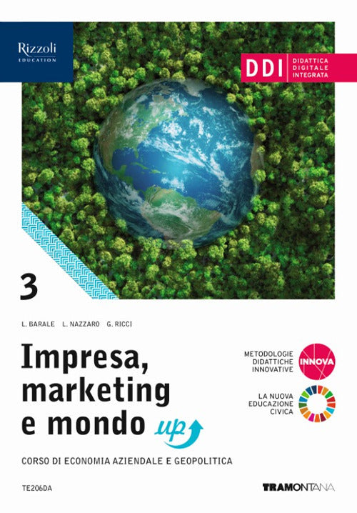 Copertina del libro IMPRESA MARKETING E MONDO UP 3 ED. MISTA Immagine principale del prodotto