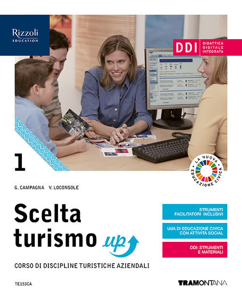 Copertina del libro SCELTA TURISMO UP 1 ED. MISTA Immagine principale del prodotto