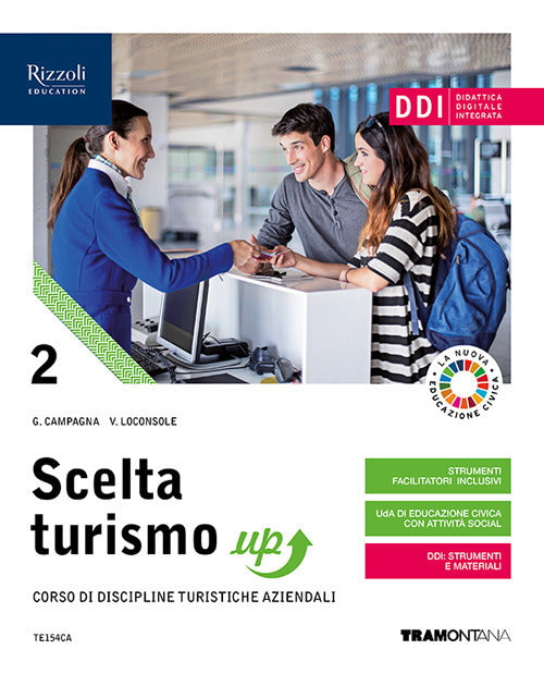 Copertina del libro SCELTA TURISMO UP 2 ED. MISTA Immagine principale del prodotto