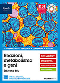 Copertina del libro REAZIONI METABOLISMO E GENI ED. BLU ED. Immagine principale del prodotto