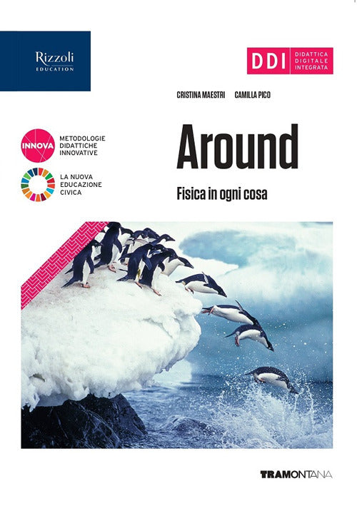 Copertina del libro AROUND FISICA IN OGNI COSA ED. MISTA Immagine principale del prodotto