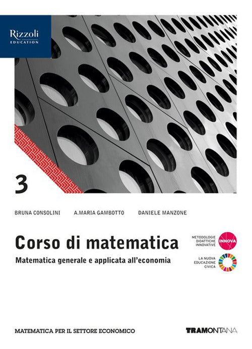 Copertina del libro CORSO DI MATEMATICA 3 ED. MISTA