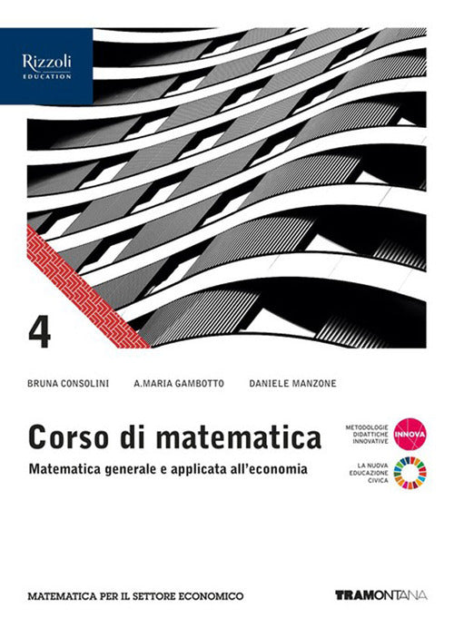 Copertina del libro CORSO DI MATEMATICA 4 ED. MISTA