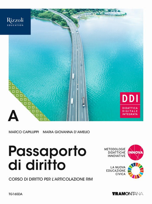 Copertina del libro PASSAPORTO DI DIRITTO A ED. MISTA