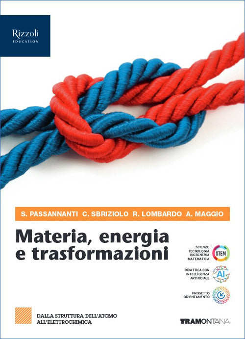 Copertina del libro MATERIA ENERGIA E TRASFORMAZIONI 2 BN