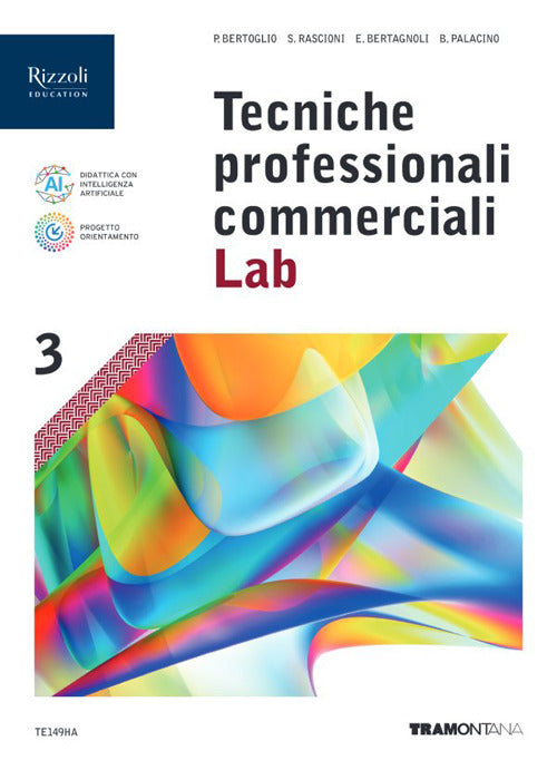 Copertina del libro TECNICHE PROFESSIONALI COMMERCIALI+ LABO