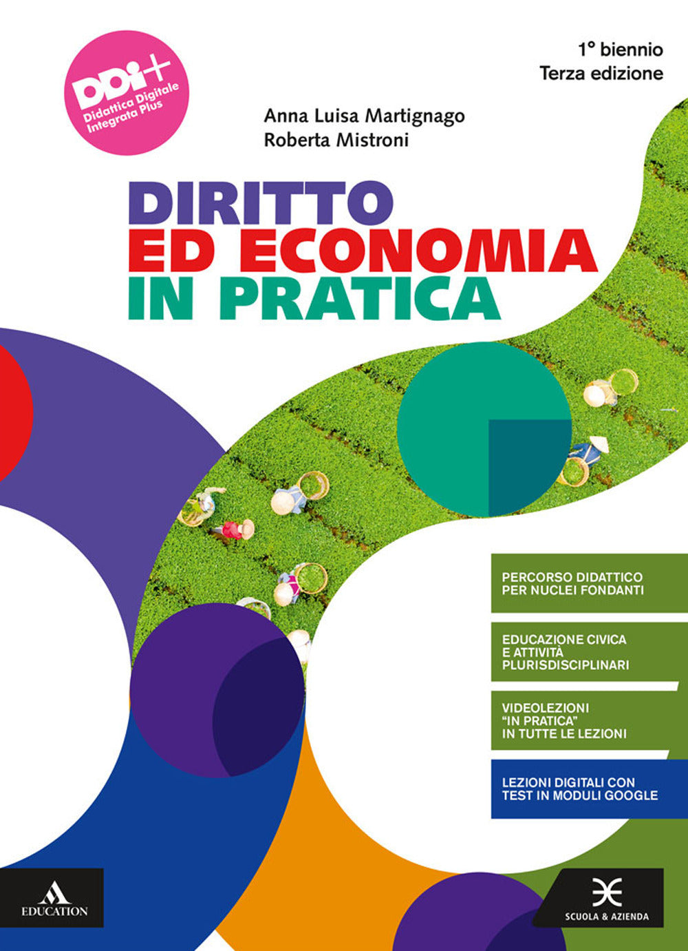 Copertina del libro DIRITTO ED ECONOMIA IN PRATICA ED. MISTA