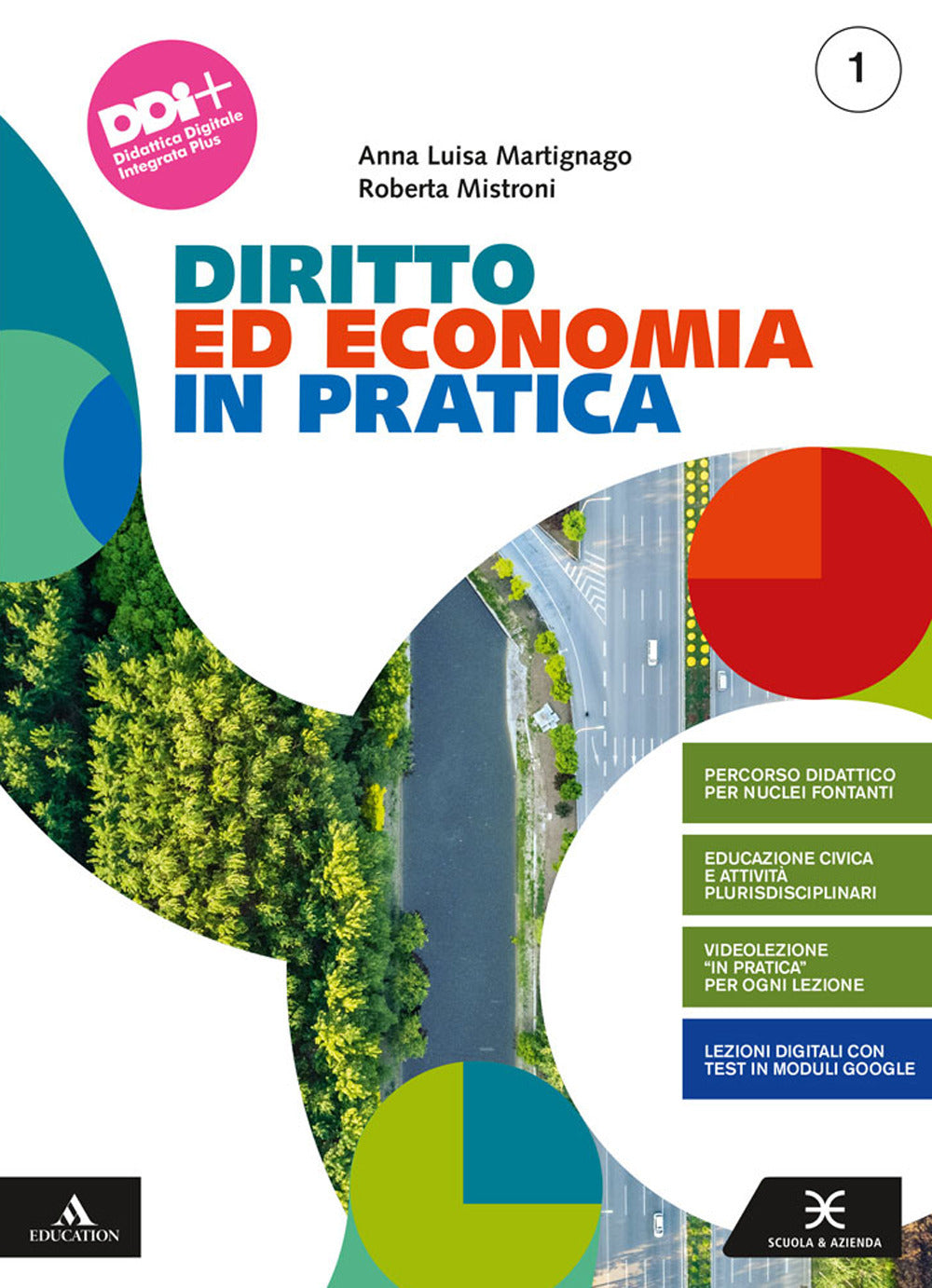 Copertina del libro DIRITTO ED ECONOMIA IN PRATICA 1 ED. MIS
