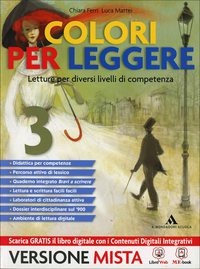 Copertina del libro COLORI PER LEGGERE 3 ED. MISTA