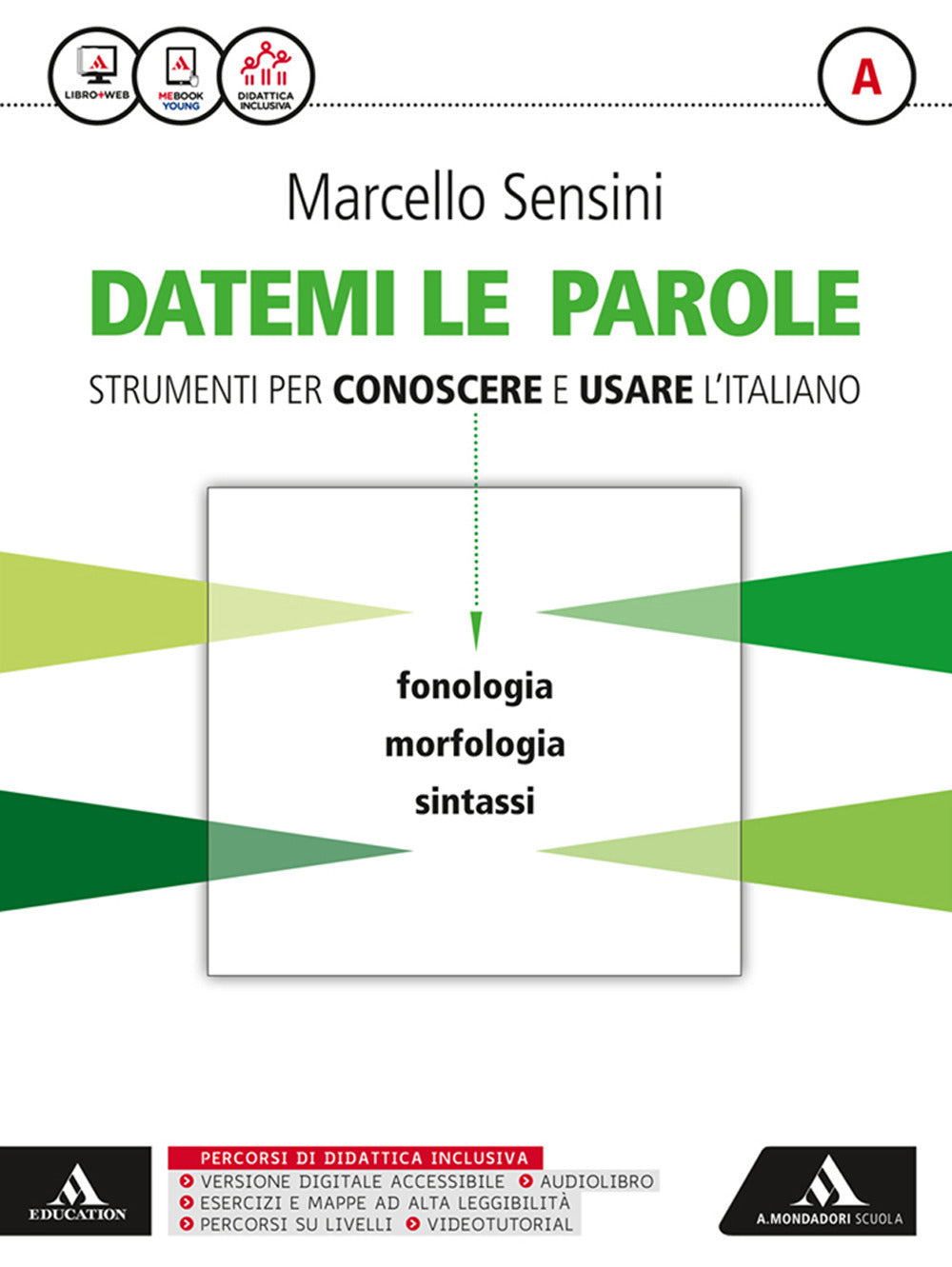 Copertina del libro DATEMI LE PAROLE A+B ED. MISTA