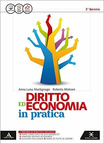 Copertina del libro DIRITTO ED ECONOMIA IN PRATICA ED. MISTA