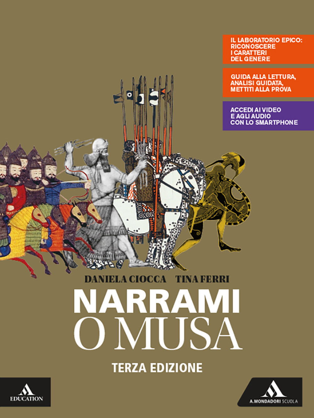 Copertina del libro NARRAMI O MUSA ED. MISTA