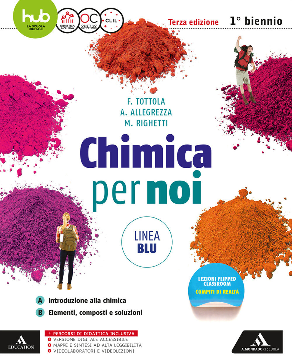 Copertina del libro CHIMICA PER NOI LINEA BLU TERZA ED. AB E Immagine principale del prodotto