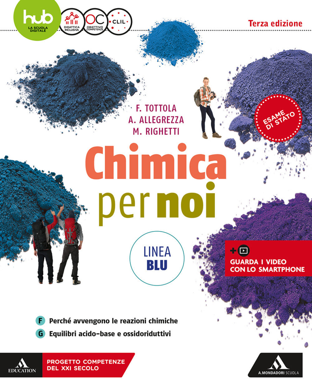 Copertina del libro CHIMICA PER NOI LINEA BLU TERZA ED. FG E Immagine principale del prodotto