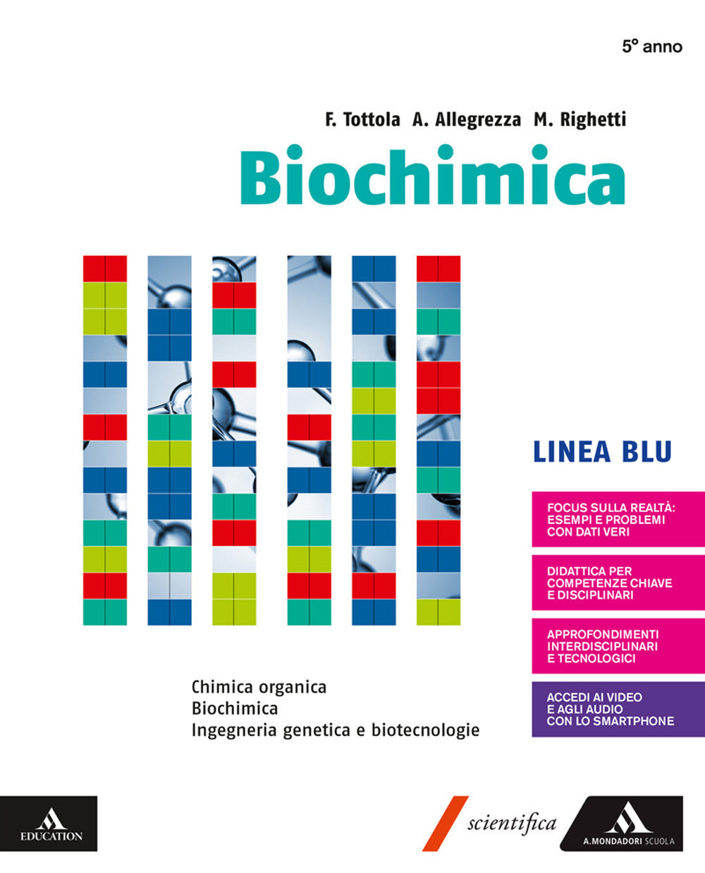 Copertina del libro BIOCHIMICA LINEA BLU TERZA ED. ED. MISTA Immagine principale del prodotto