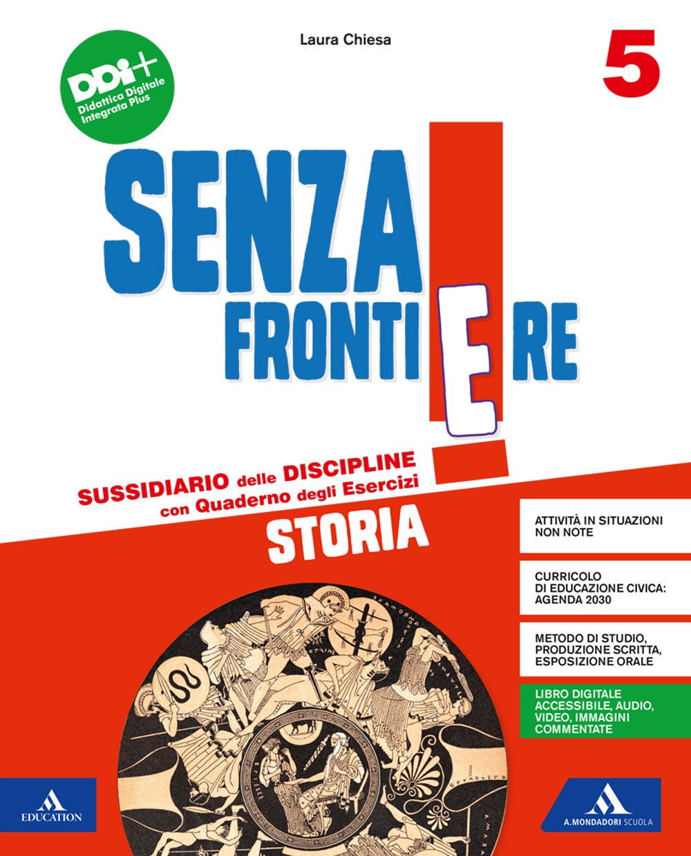 Copertina del libro SENZA FRONTIERE 5 ED. MISTA Immagine principale del prodotto