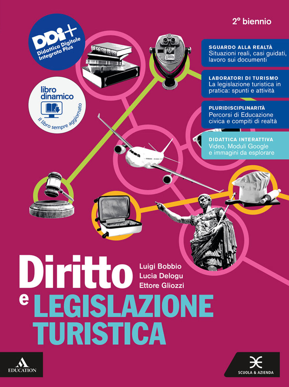 Copertina del libro DIRITTO LEG TUR 2B 2024