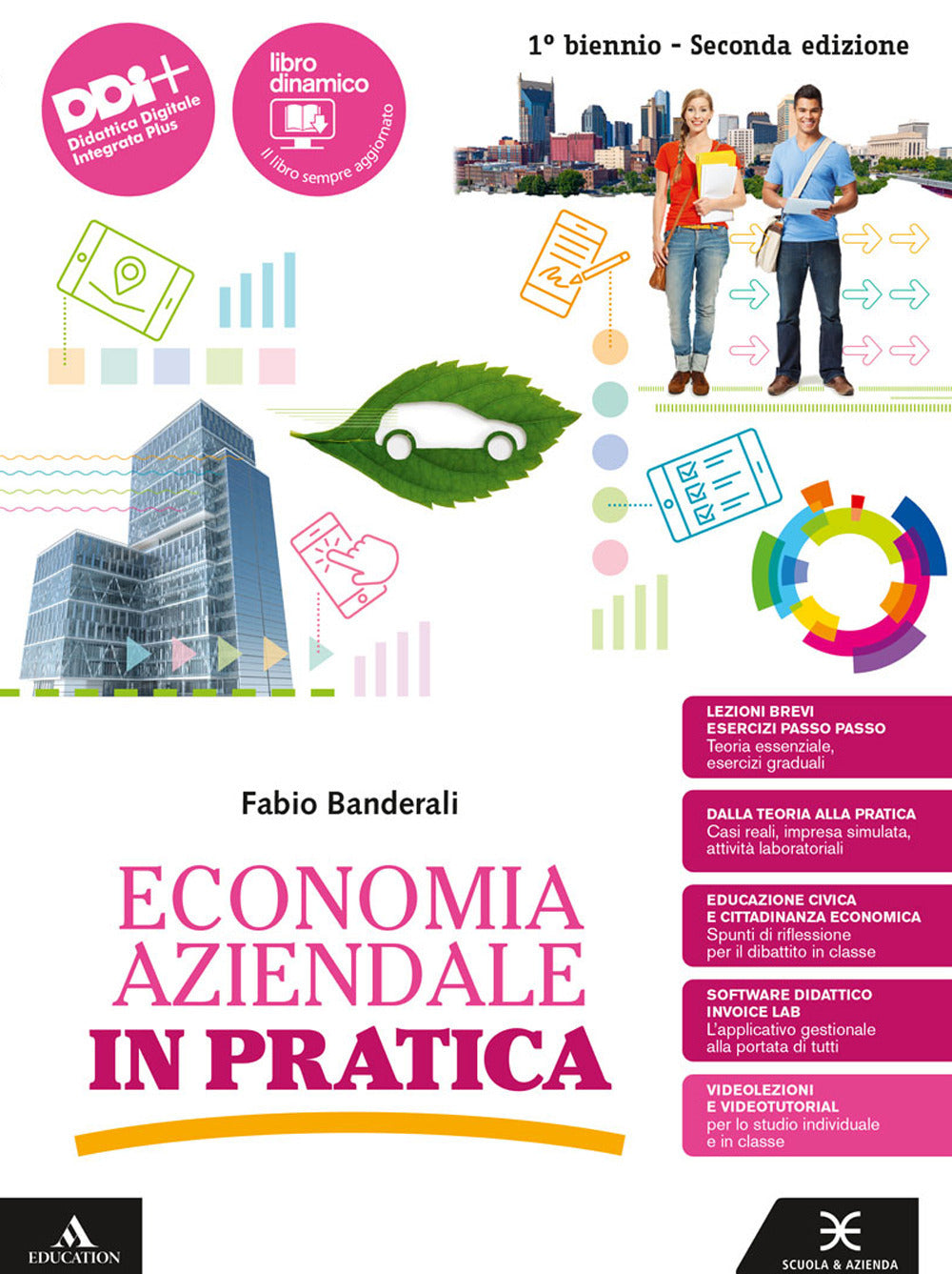Copertina del libro ECON AZIEND IN PRATICA 1B