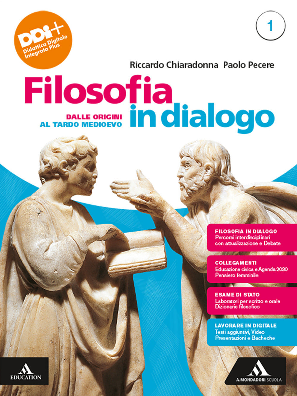 Copertina del libro FILOSOFIA IN DIALOGO 1 ED. MISTA Immagine principale del prodotto
