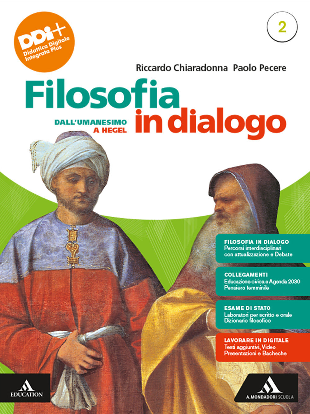 Copertina del libro FILOSOFIA IN DIALOGO 2 ED. MISTA