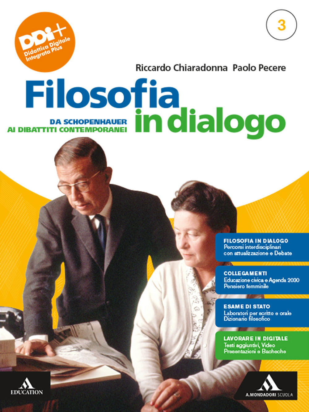 Copertina del libro FILOSOFIA IN DIALOGO 3 ED. MISTA Immagine principale del prodotto