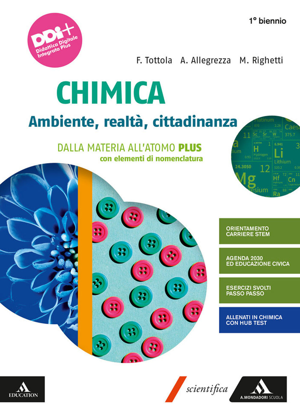 Copertina del libro CHIMICA AMBIENTE REALTÀ CITTADINANZA PLU Immagine principale del prodotto