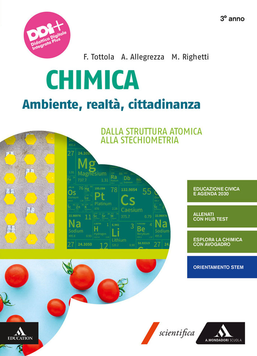 Copertina del libro CHIMICA AMBIENTE REALTÀ CITTADINANZA ED. Immagine principale del prodotto