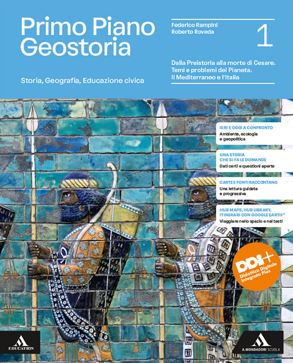 Copertina del libro PRIMO PIANO GEOSTORIA 1 ED. MISTA