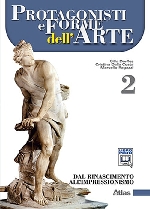 Copertina del libro PROTAGONISTI E FORME DELL'ARTE 2 ED. MIS