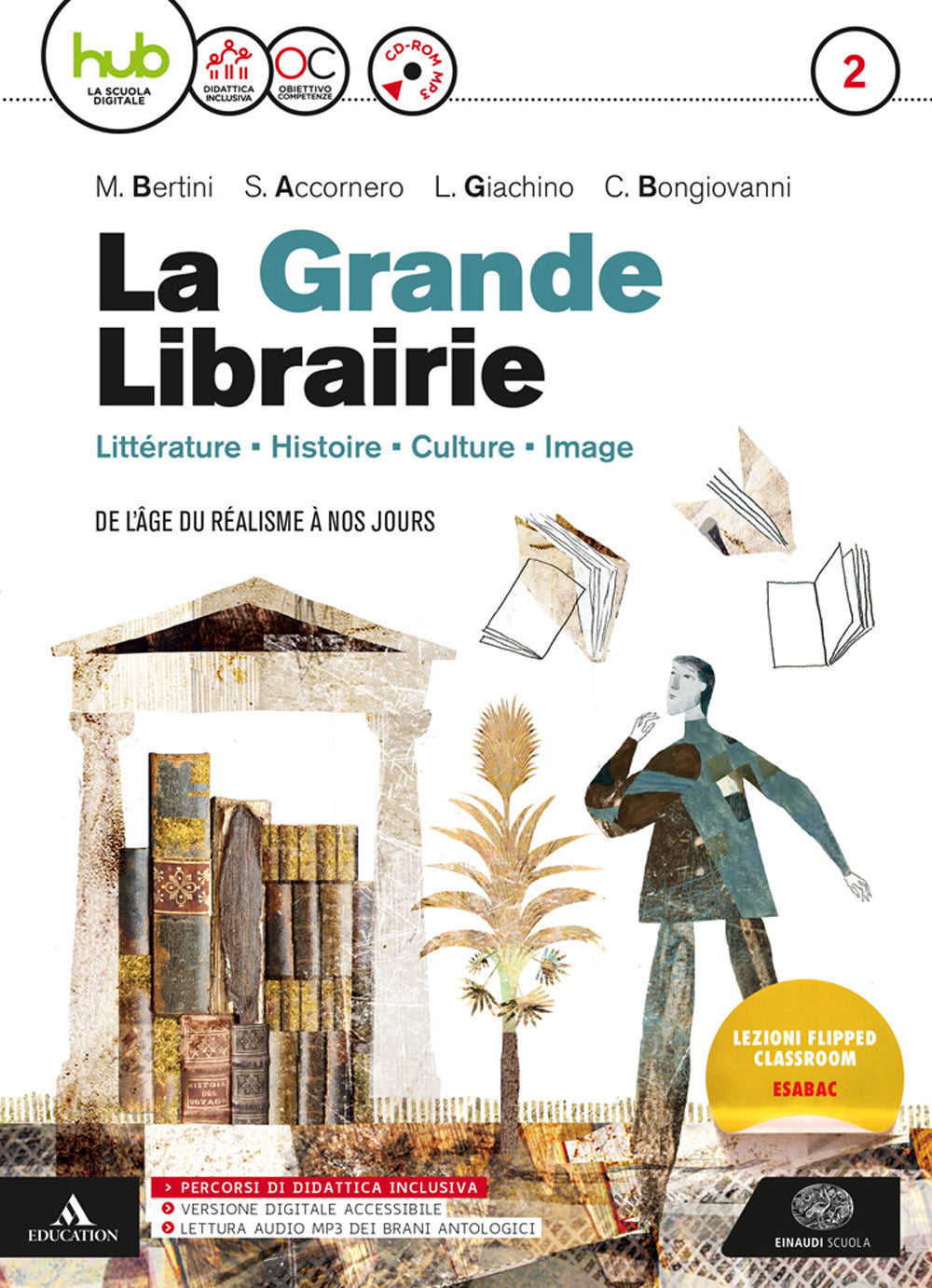 Copertina del libro LA GRANDE LIBRAIRIE 2 ED. MISTA Immagine principale del prodotto