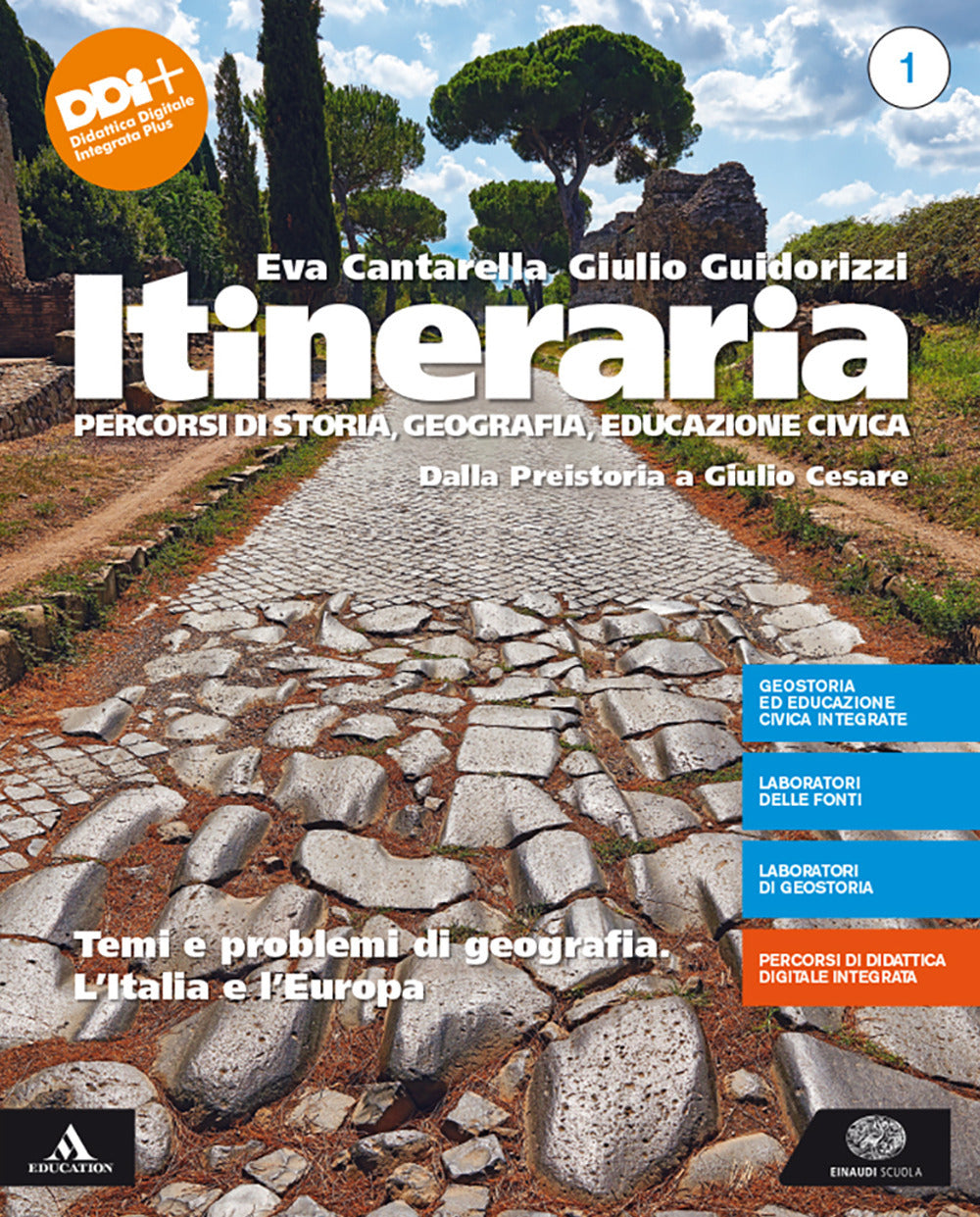 Copertina del libro ITINERARIA 1 ED. ONLINE