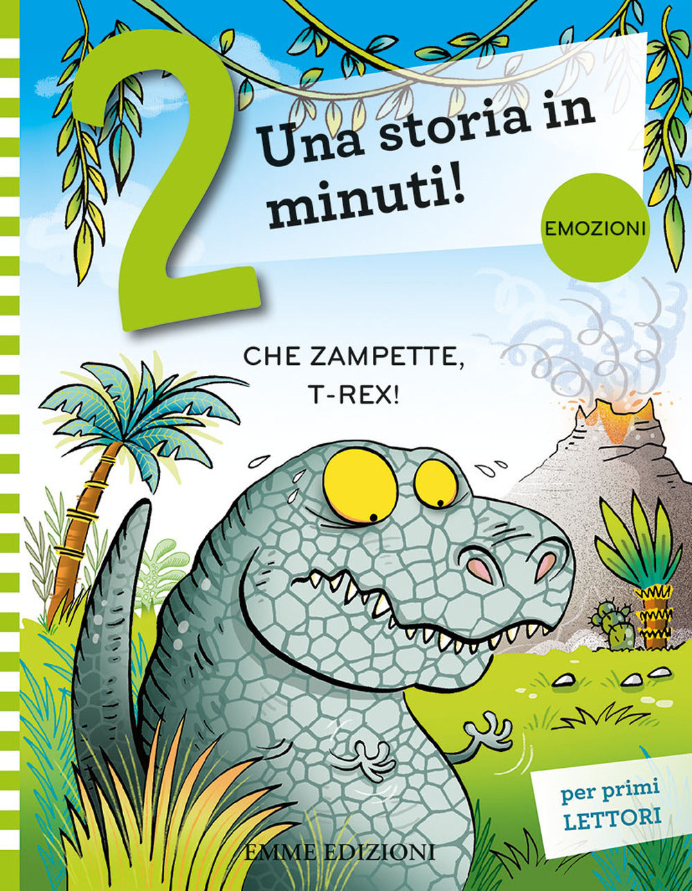 Copertina del libro CHE ZAMPETTE, T-REX! PRIME LETTURE. STAM