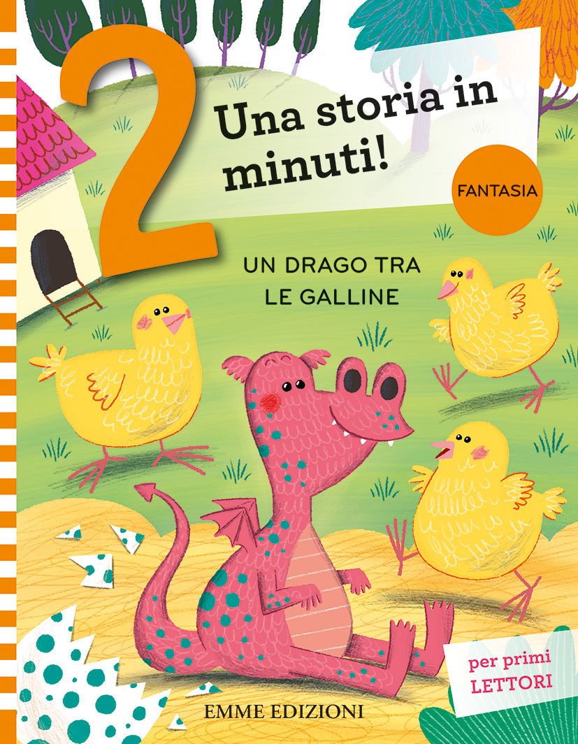 Copertina del libro UN DRAGO TRA LE GALLINE. PRIME LETTURE.