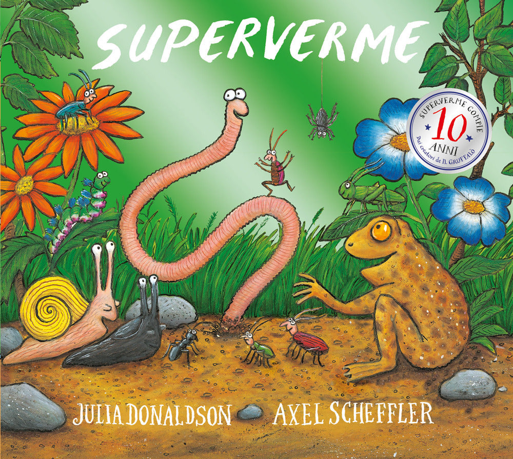 Copertina del libro SUPERVERME. 10 ANNI. EDIZ. A COLORI. EDI