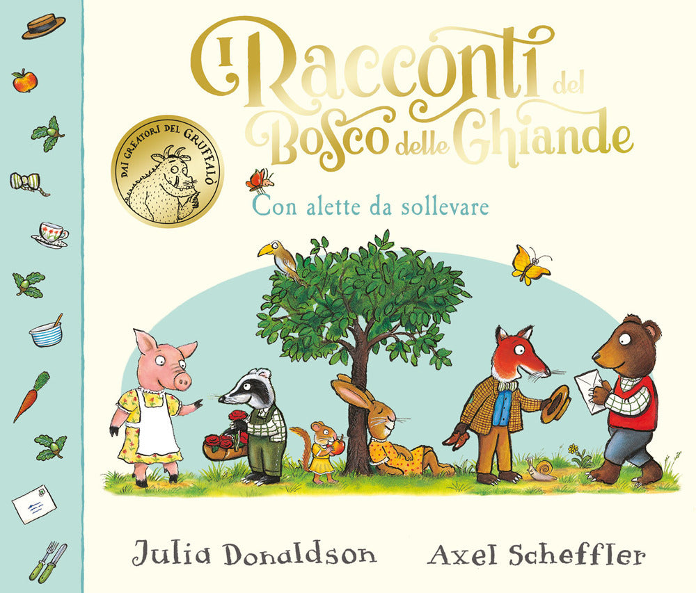 Copertina del libro I RACCONTI DEL BOSCO DELLE GHIANDE. EDIZ