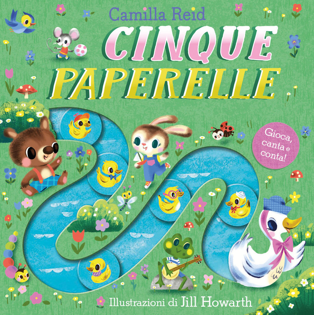 Copertina del libro CINQUE PAPERELLE. EDIZ. A COLORI