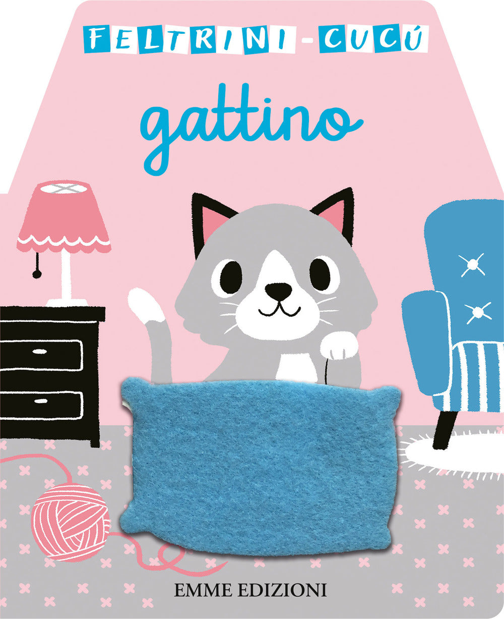 Copertina del libro GATTINO. FELTRINI CUCÙ. EDIZ. A COLORI