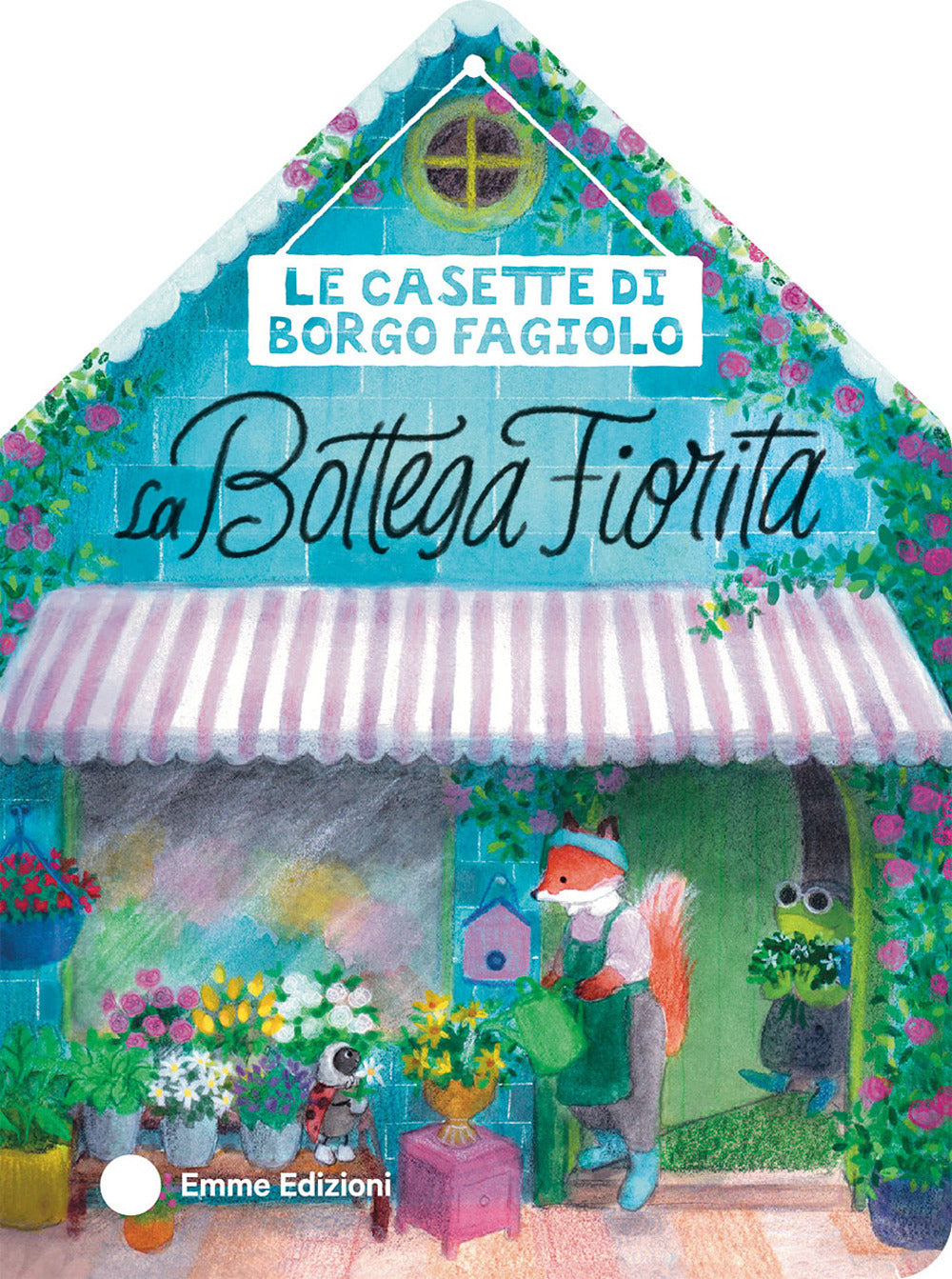 Copertina del libro LE CASETTE DI BORGO FAGIOLO. LA BOTTEGA