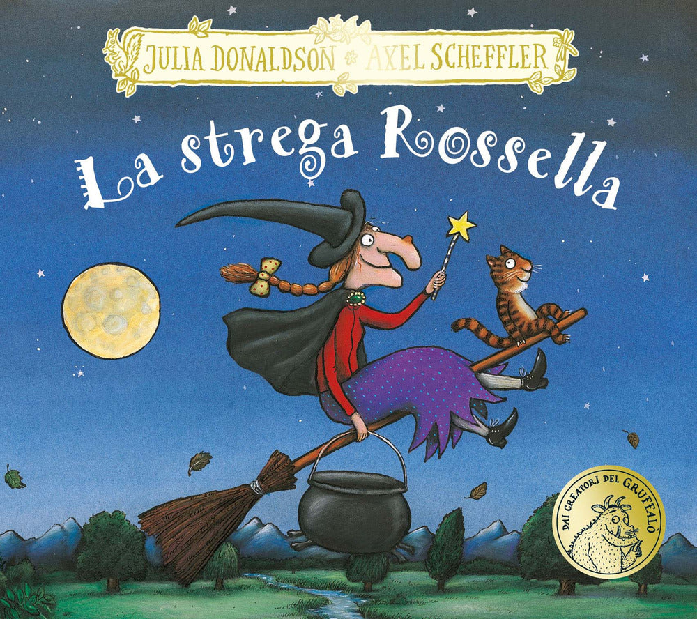 Copertina del libro LA STREGA ROSSELLA. EDIZ. A COLORI