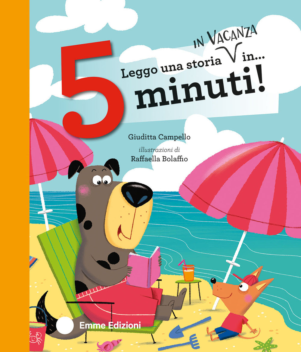 Copertina del libro LEGGO UNA STORIA IN VACANZA IN... 5 MINU