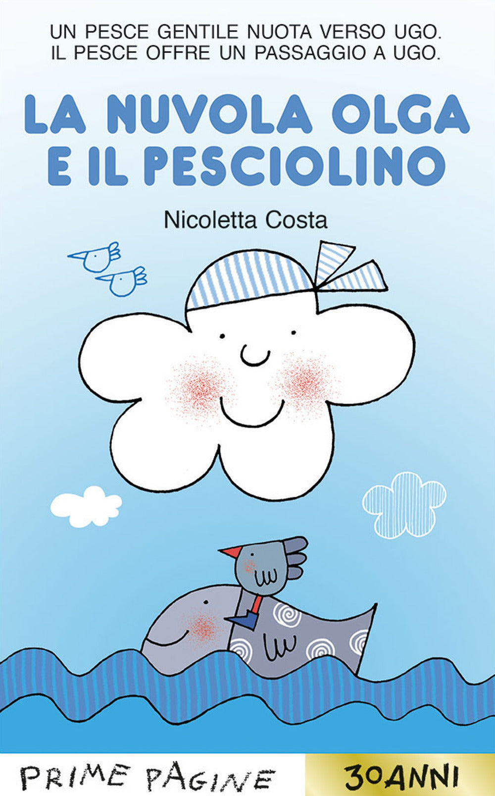 Copertina del libro LA NUVOLA OLGA E IL PESCIOLINO. STAMPATE