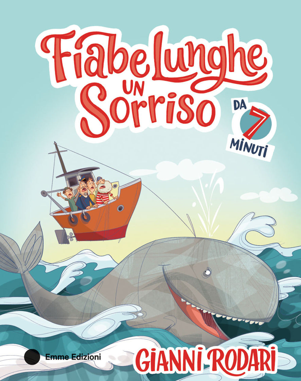 Copertina del libro FIABE LUNGHE UN SORRISO DA 7 MINUTI. EDI