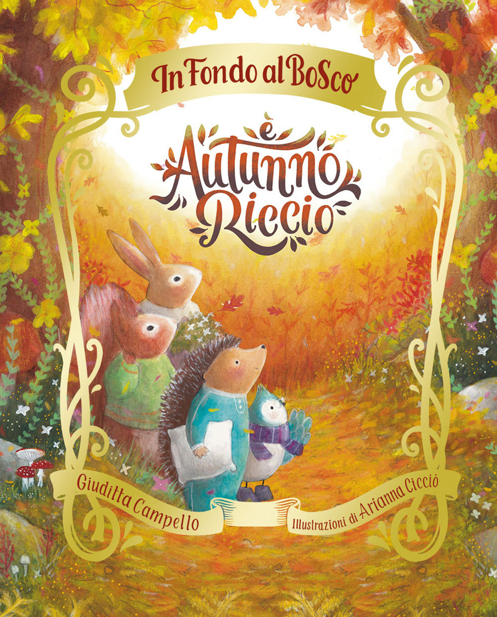 Copertina del libro AUTUNNO, RICCIO. EDIZ. A COLORI