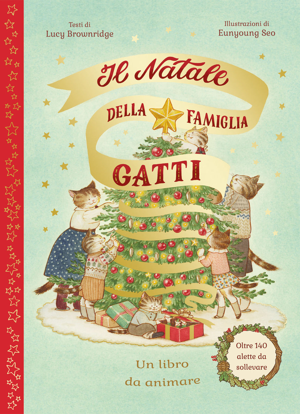 Copertina del libro IL NATALE DELLA FAMIGLIA GATTI. EDIZ. A